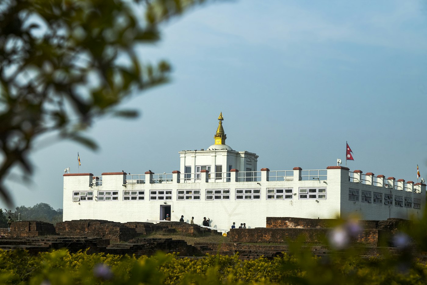 The Maya Devi Temple in Lumbini, Rupandehi
